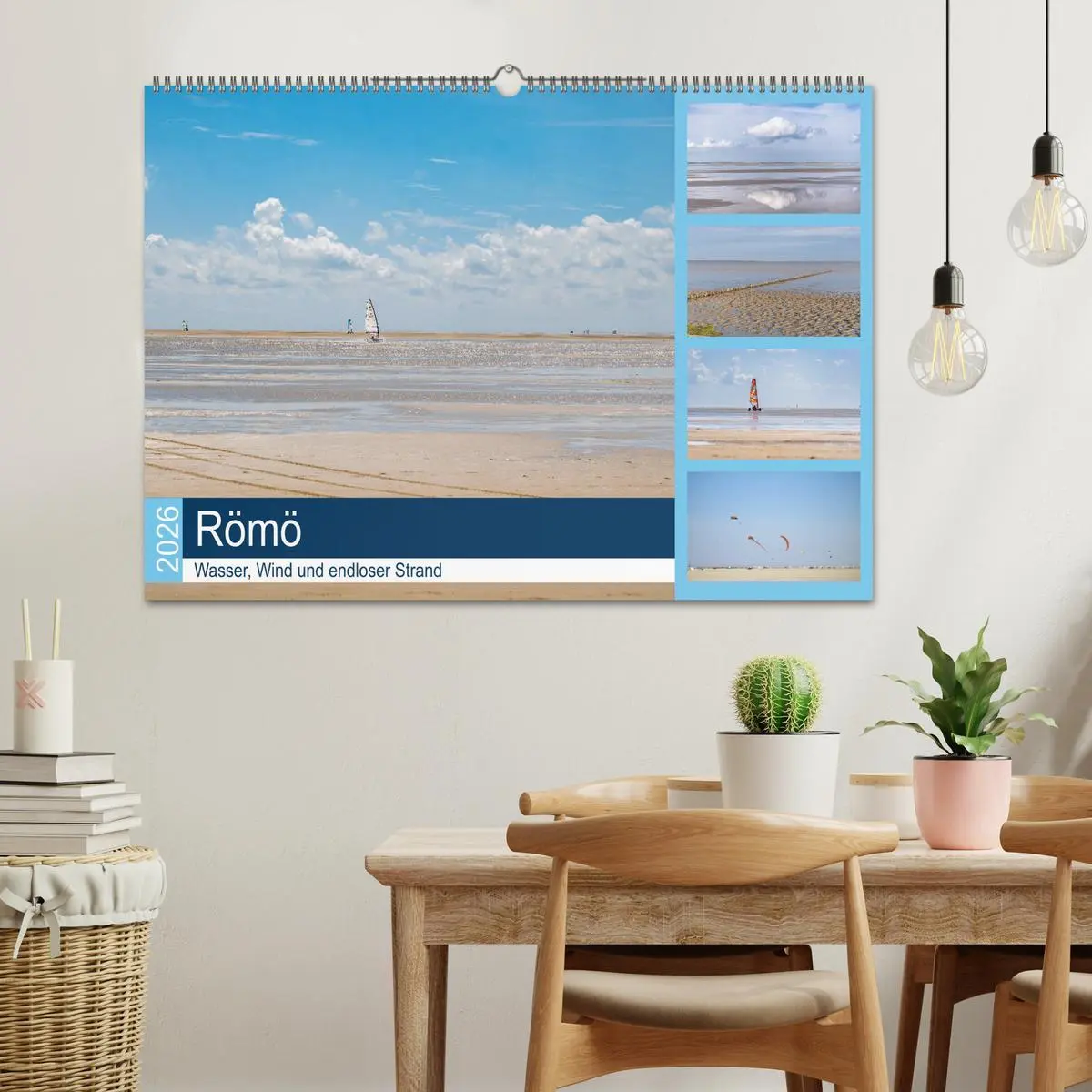 Bild: 9783457788950 | Römö - Wasser, Wind und endloser Strand (Wandkalender 2026 DIN A2...