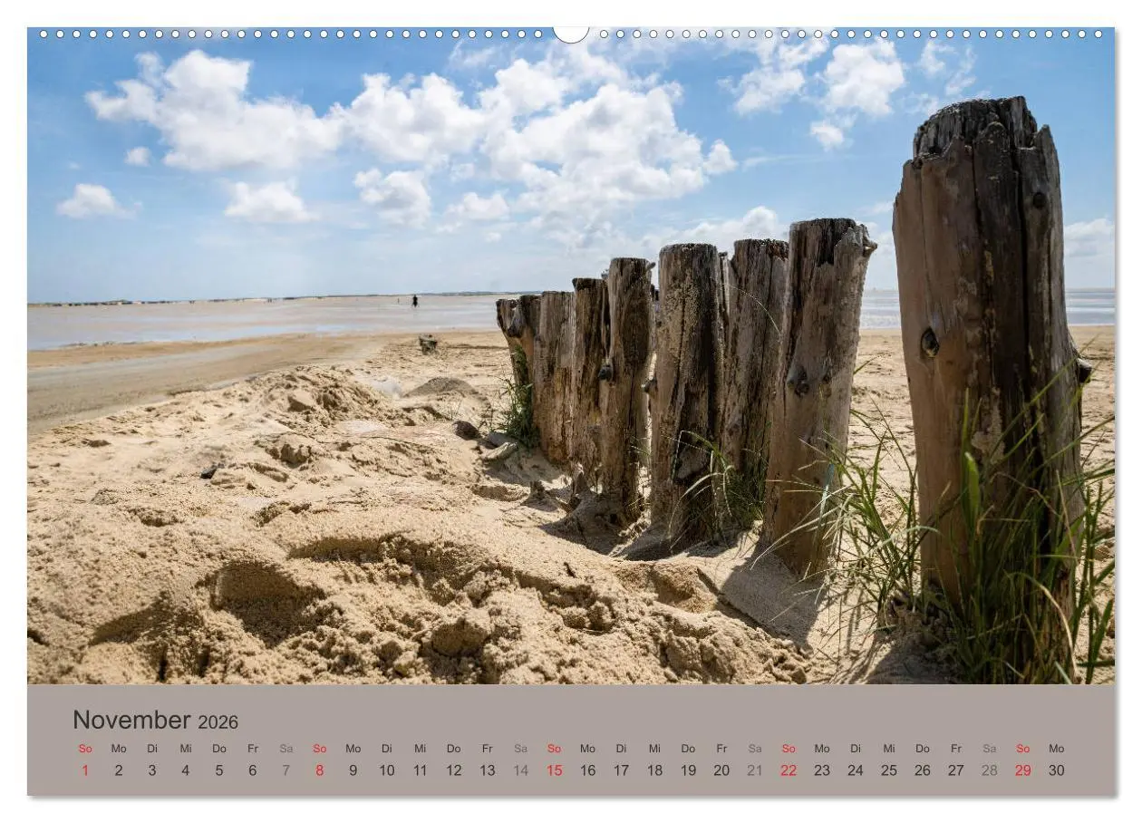 Bild: 9783457788950 | Römö - Wasser, Wind und endloser Strand (Wandkalender 2026 DIN A2...