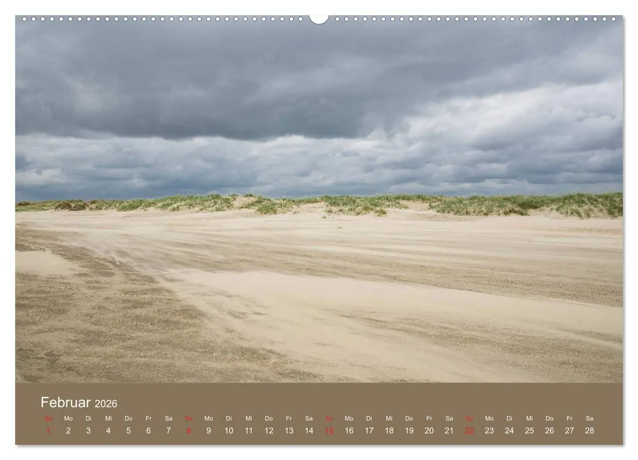 Bild: 9783457788950 | Römö - Wasser, Wind und endloser Strand (Wandkalender 2026 DIN A2...