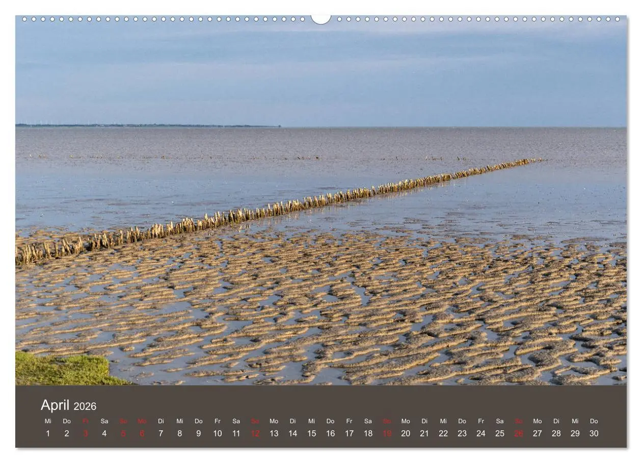 Bild: 9783457788950 | Römö - Wasser, Wind und endloser Strand (Wandkalender 2026 DIN A2...