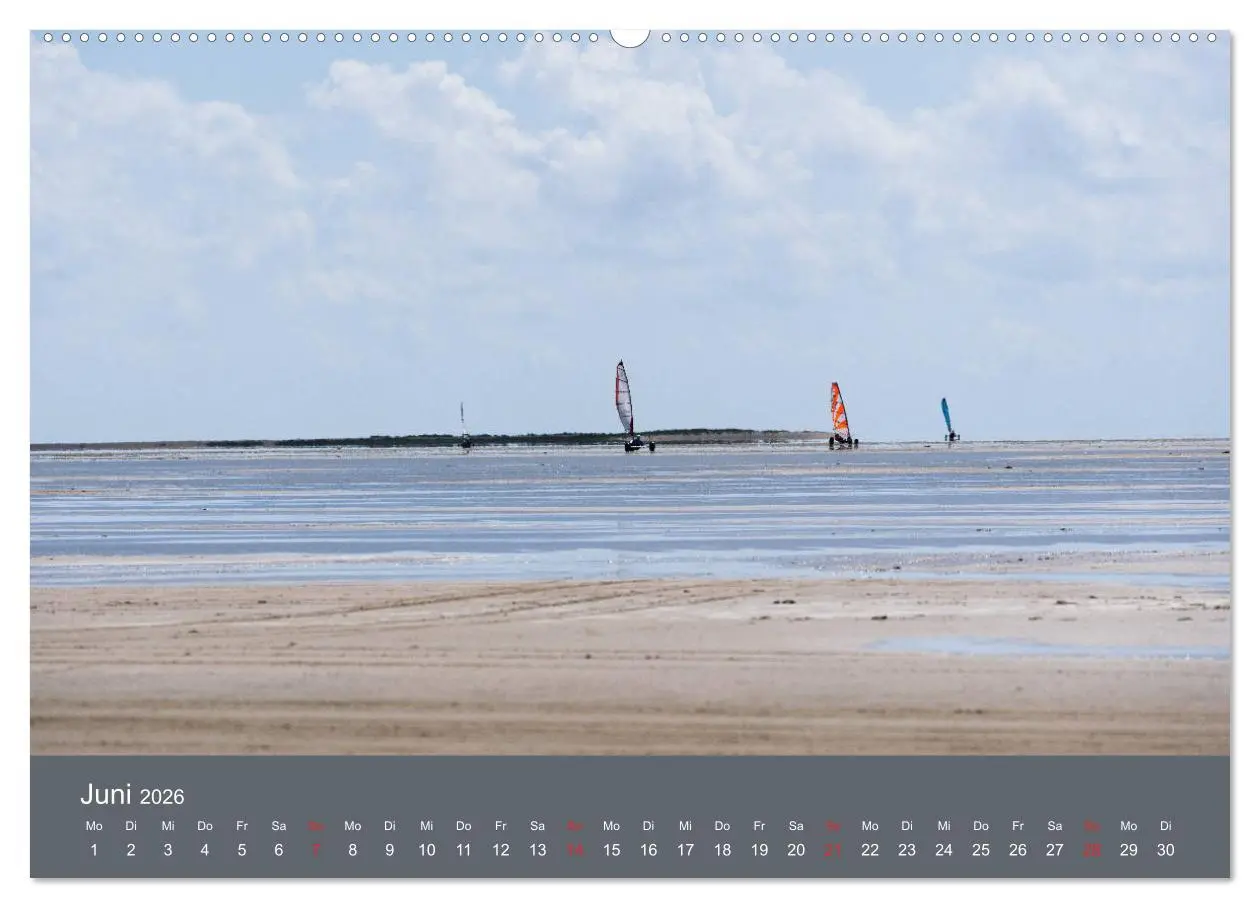 Bild: 9783457788950 | Römö - Wasser, Wind und endloser Strand (Wandkalender 2026 DIN A2...