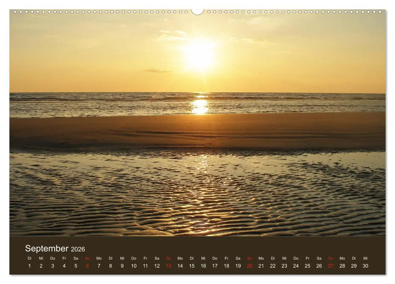 Bild: 9783457788950 | Römö - Wasser, Wind und endloser Strand (Wandkalender 2026 DIN A2...