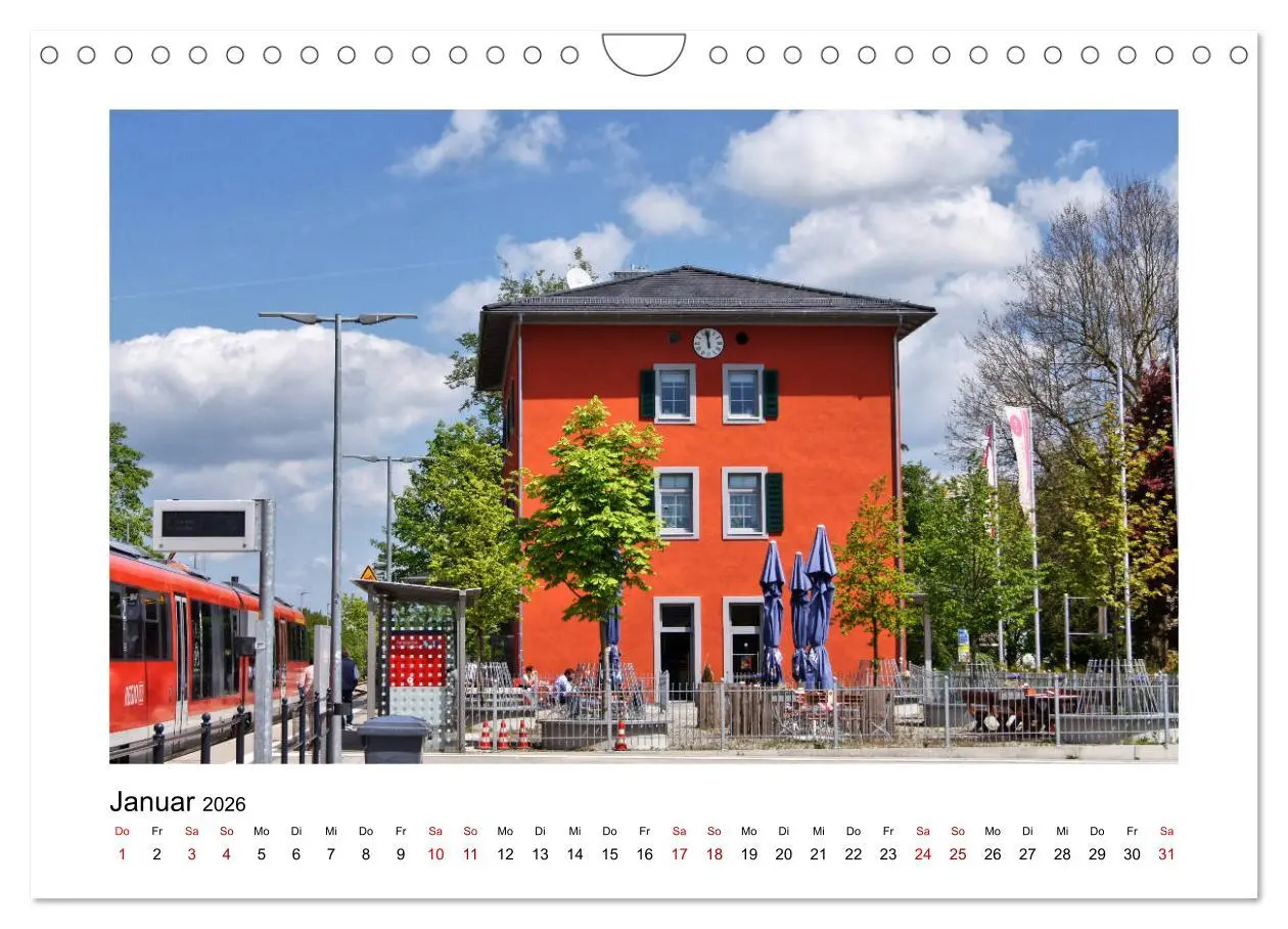 Bild: 9783457858950 | Weißenhorn (Wandkalender 2026 DIN A4 quer), CALVENDO Monatskalender