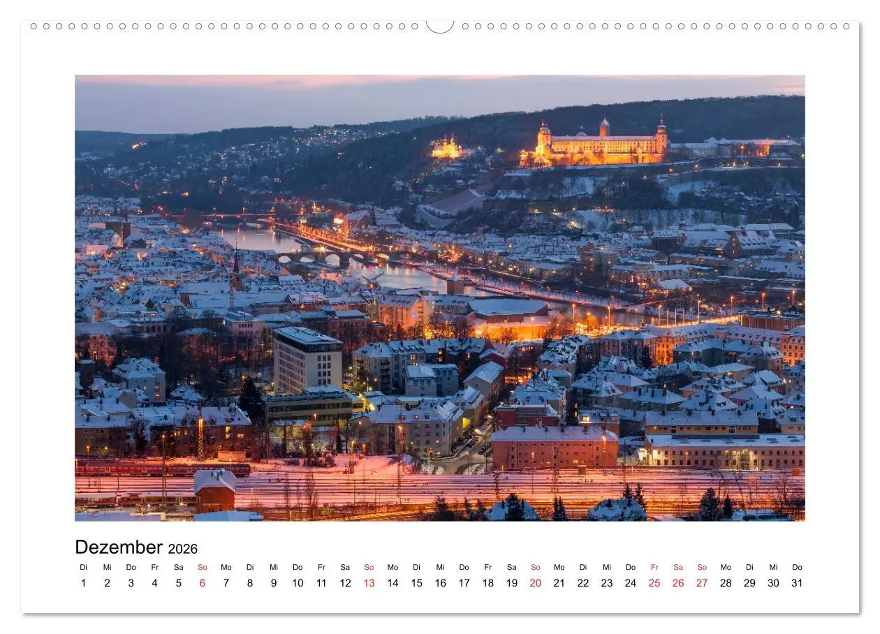 Bild: 9783516188950 | Würzburg - Im Lauf der Jahreszeiten (Wandkalender 2026 DIN A2...