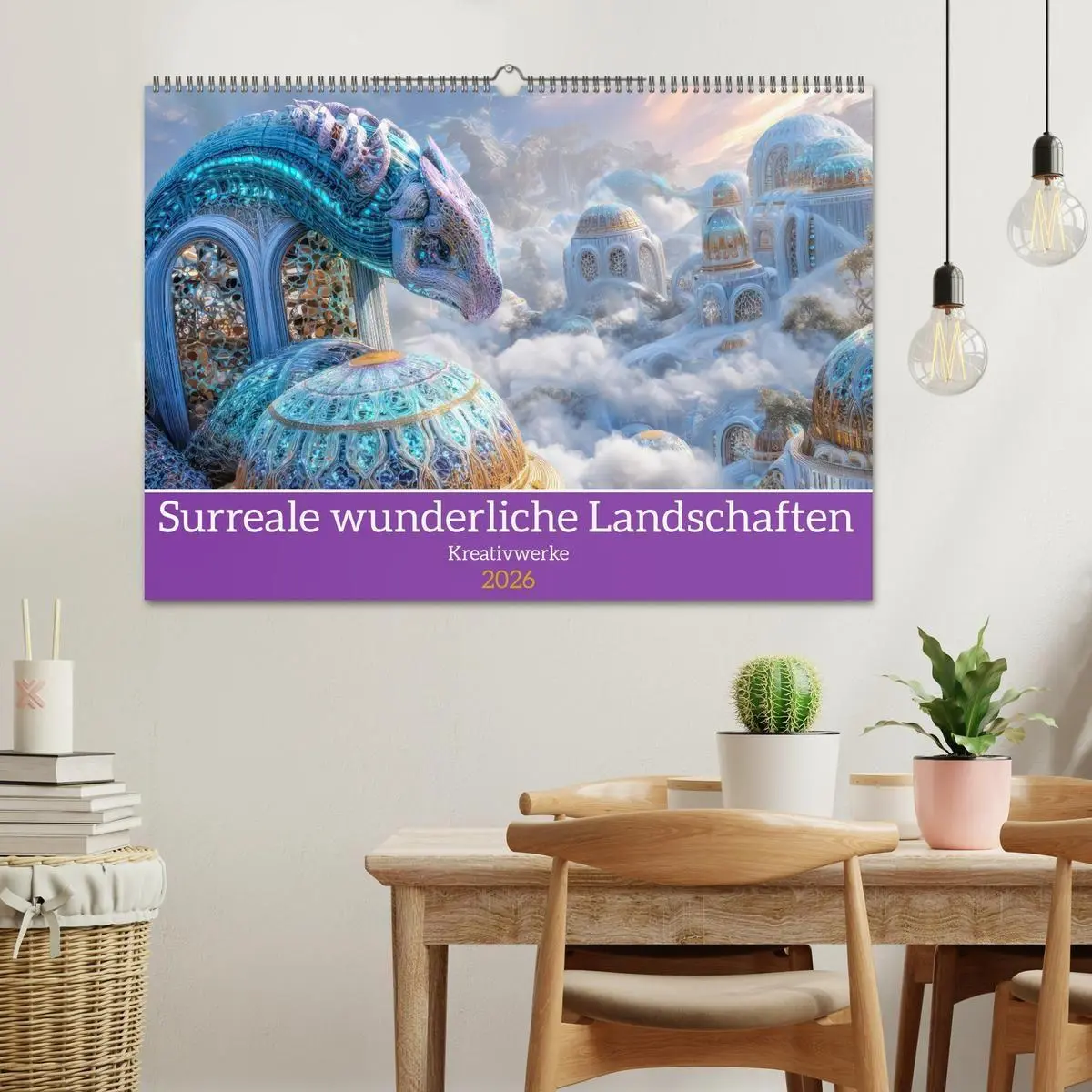 Bild: 9783516708950 | Surreale wunderliche Landschaften - Kreativwerke (Wandkalender 2026...