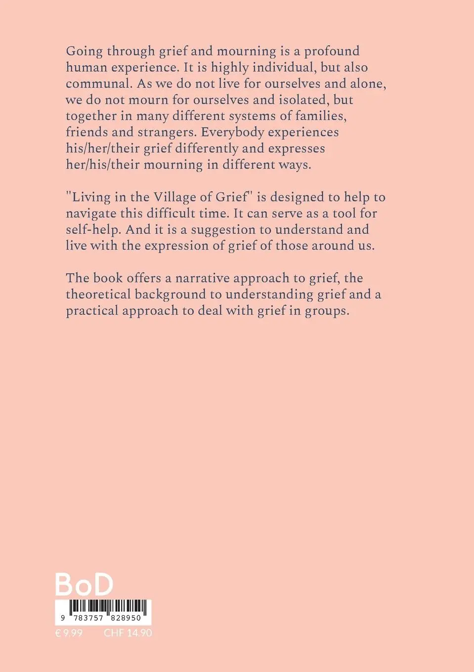 Rückseite: 9783757828950 | Living in the Village of Grief | Learning to understand my grief