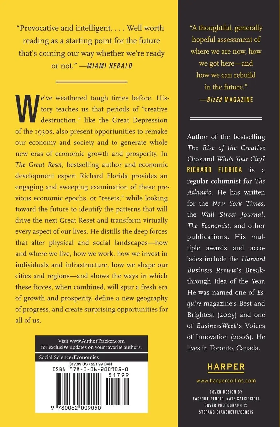 Rückseite: 9780062009050 | Great Reset, The | Richard Florida | Taschenbuch | Englisch | 2013