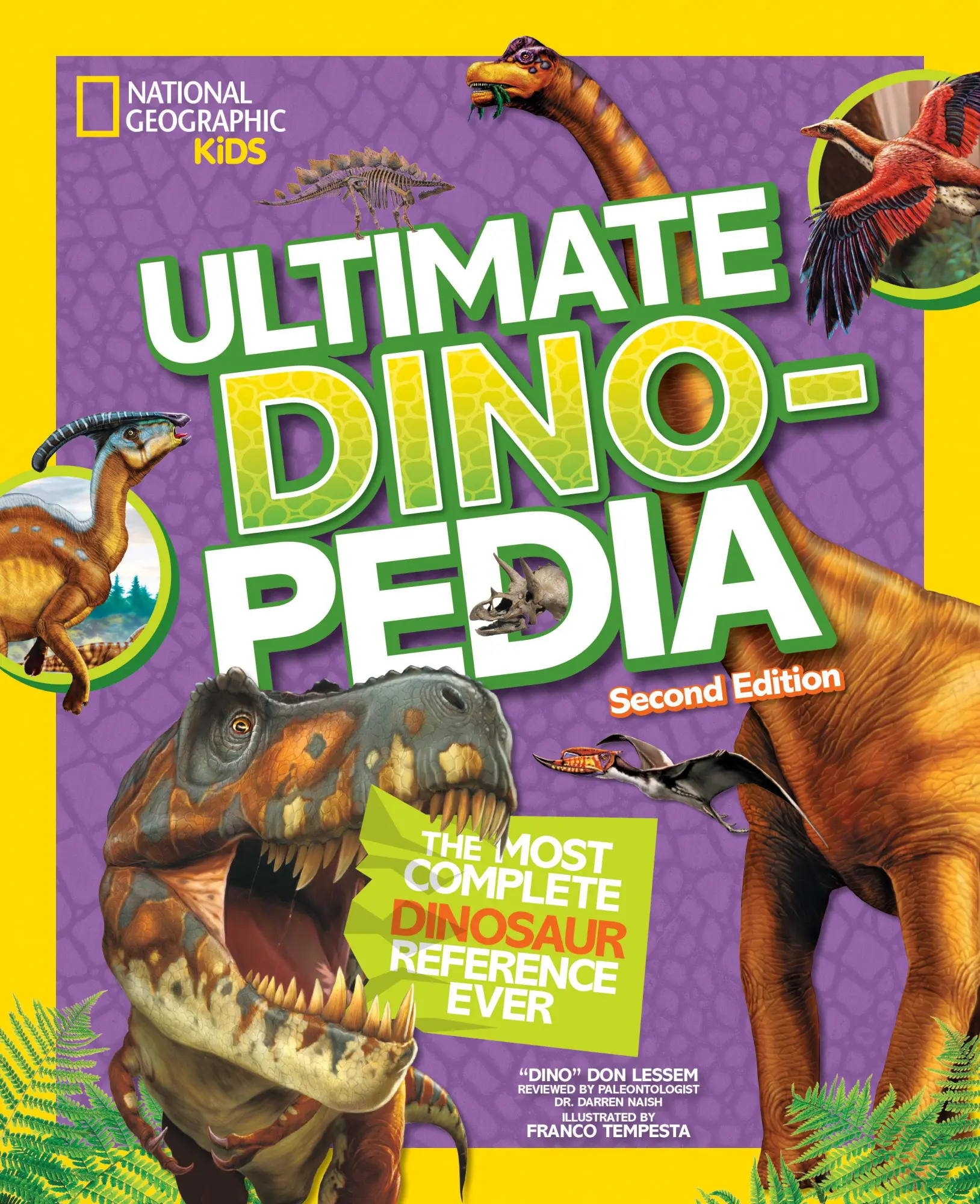 Cover: 9781426329050 | National Geographic Kids Ultimate Dinopedia, Second Edition | Lessem