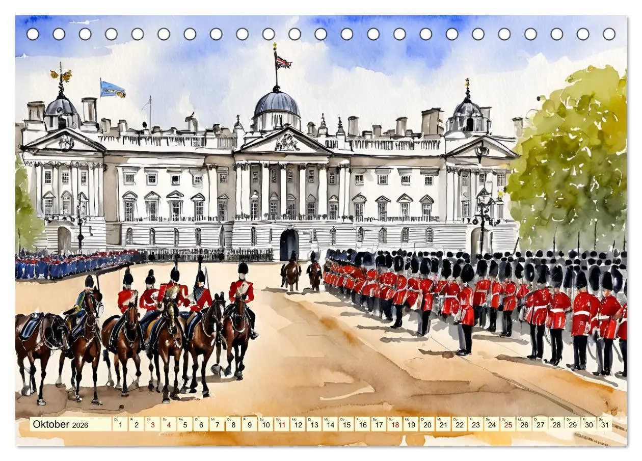 Bild: 9783457369050 | London - Metropole auf der Insel (Tischkalender 2026 DIN A5 quer),...
