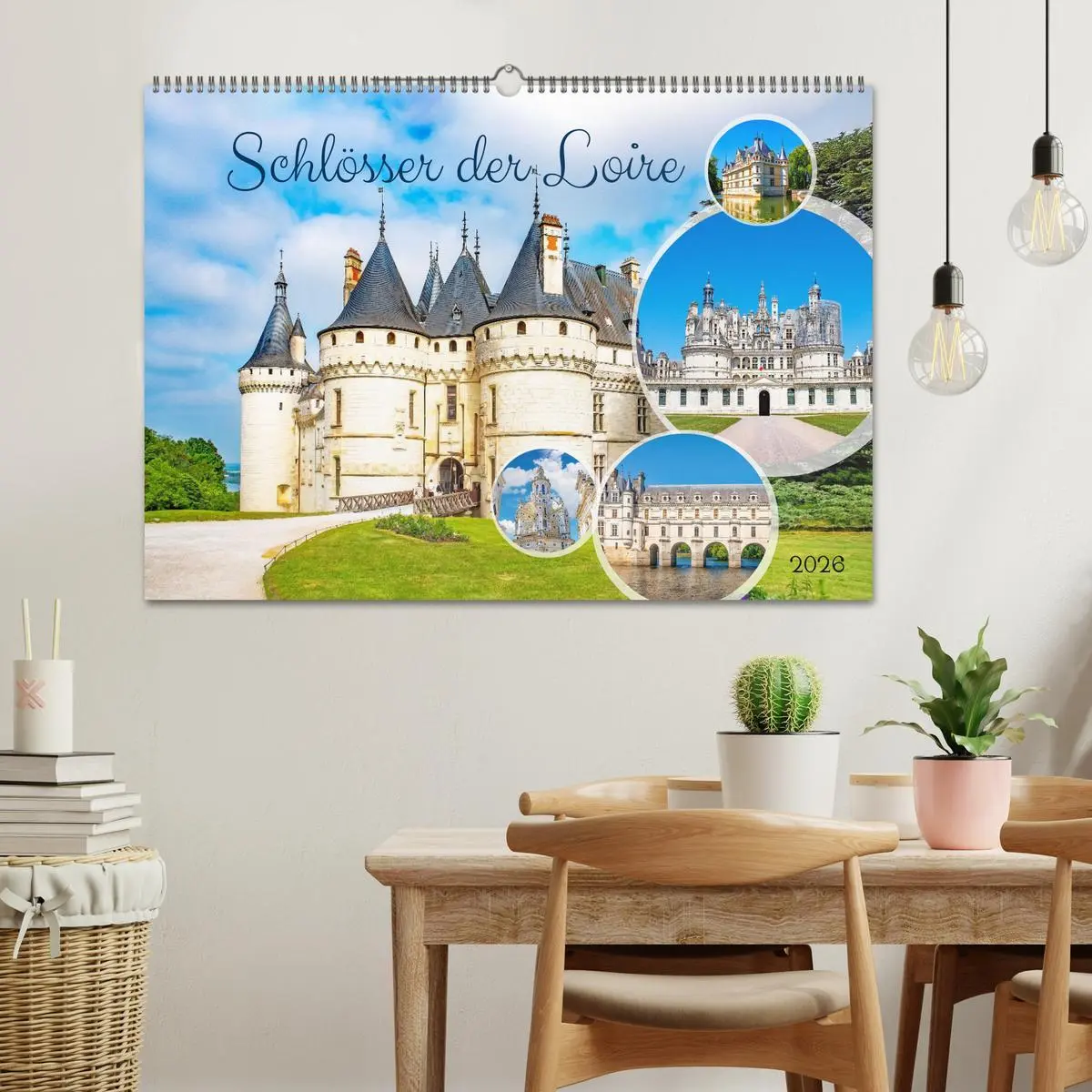 Bild: 9783457509050 | Schlösser der Loire (Wandkalender 2026 DIN A2 quer), CALVENDO...