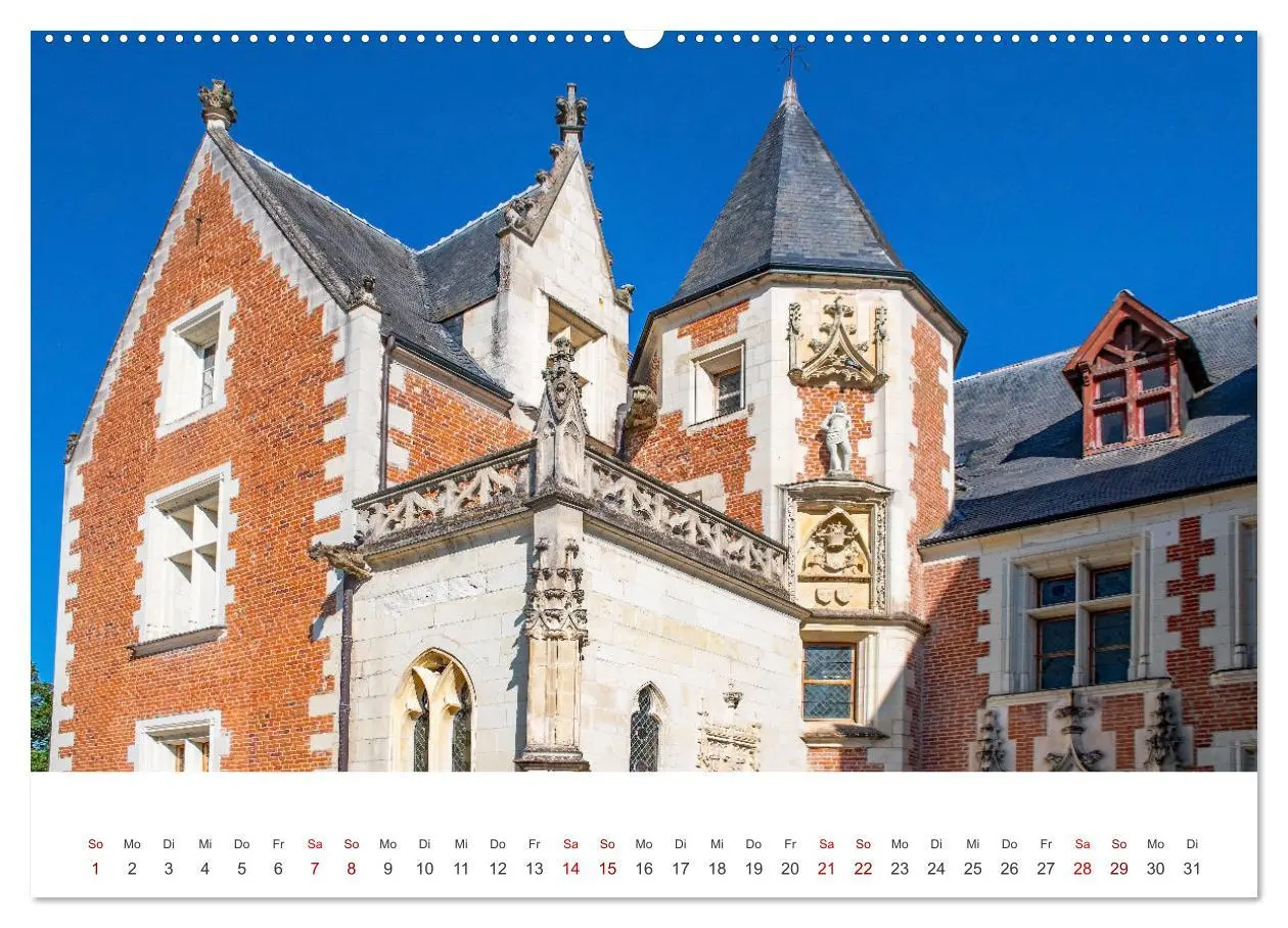 Bild: 9783457509050 | Schlösser der Loire (Wandkalender 2026 DIN A2 quer), CALVENDO...