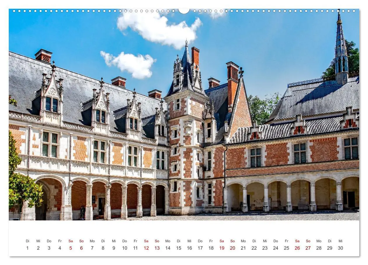 Bild: 9783457509050 | Schlösser der Loire (Wandkalender 2026 DIN A2 quer), CALVENDO...