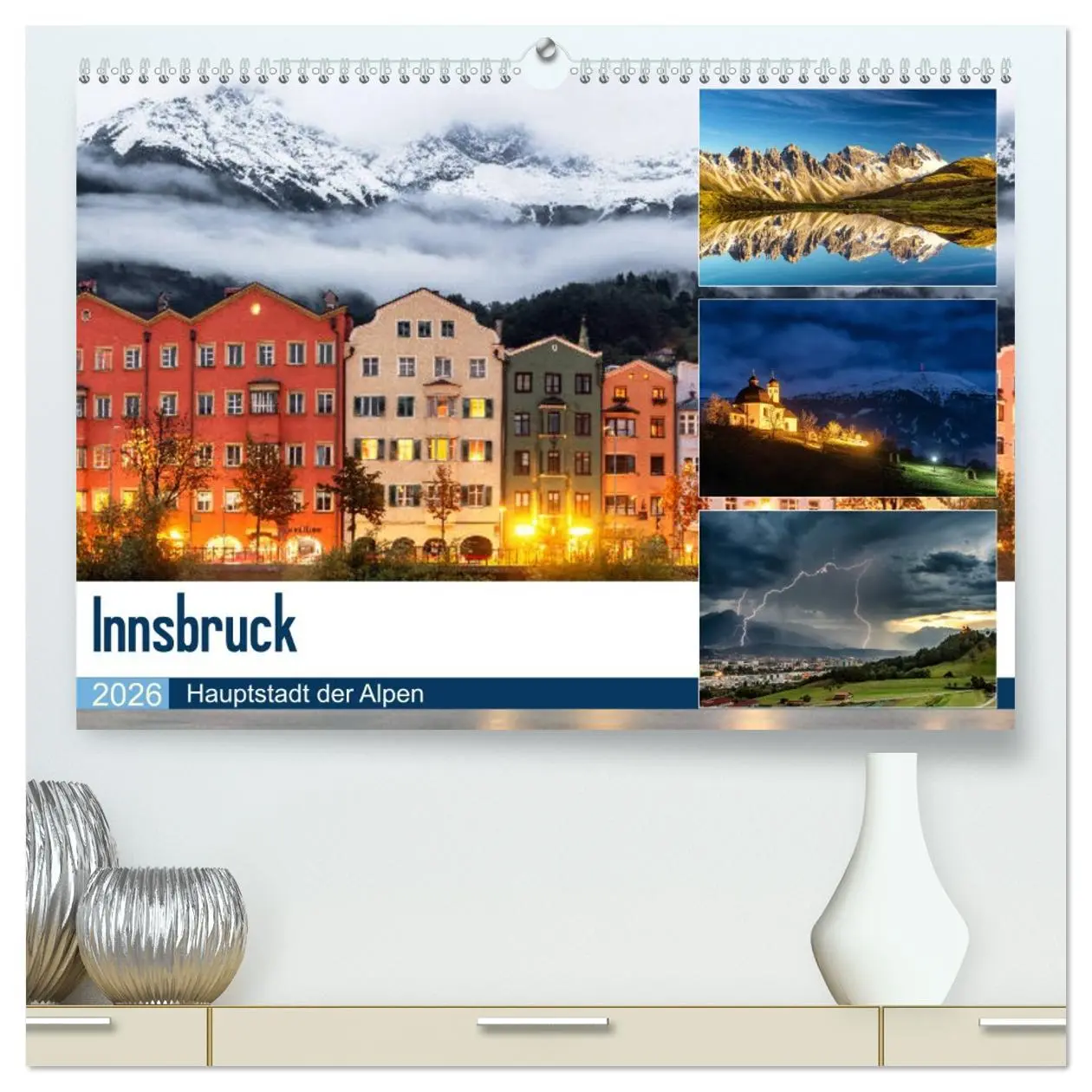 Cover: 9783457679050 | Innsbruck - Hauptstadt der Alpen (hochwertiger Premium Wandkalender...