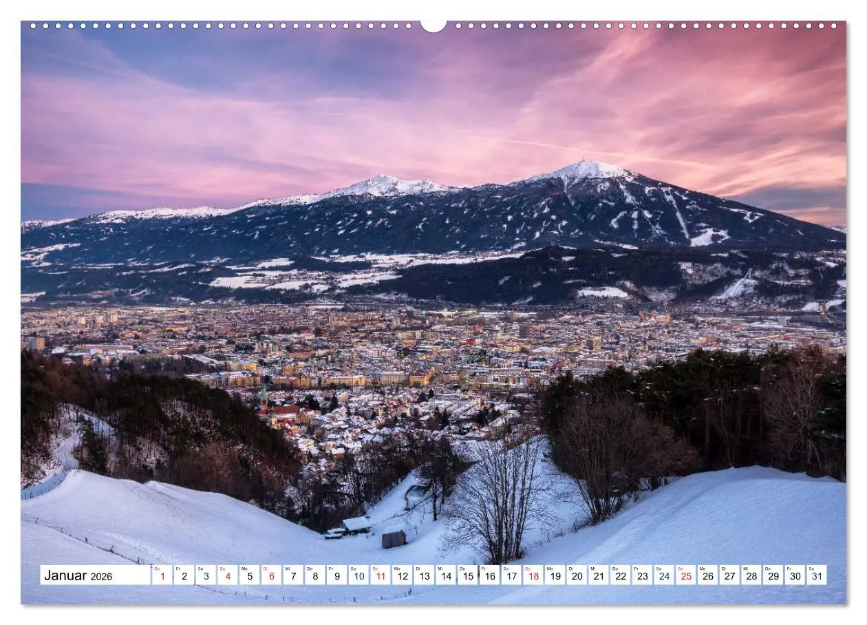 Bild: 9783457679050 | Innsbruck - Hauptstadt der Alpen (hochwertiger Premium Wandkalender...