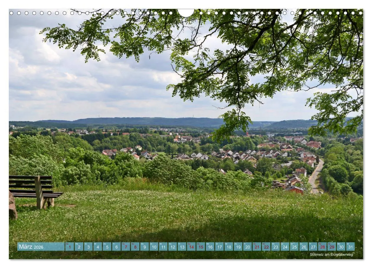 Bild: 9783457819050 | SAARLAND - AUSSICHTSREICH (Wandkalender 2026 DIN A3 quer), CALVENDO...
