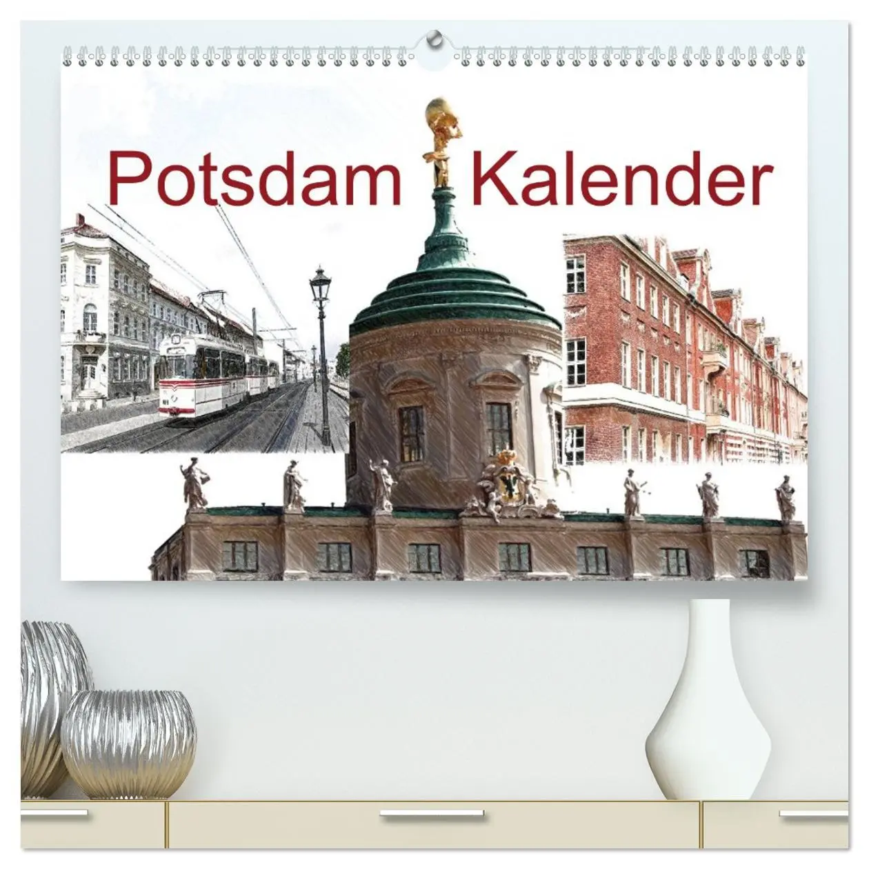Cover: 9783516149050 | Potsdam Kalender (hochwertiger Premium Wandkalender 2026 DIN A2...
