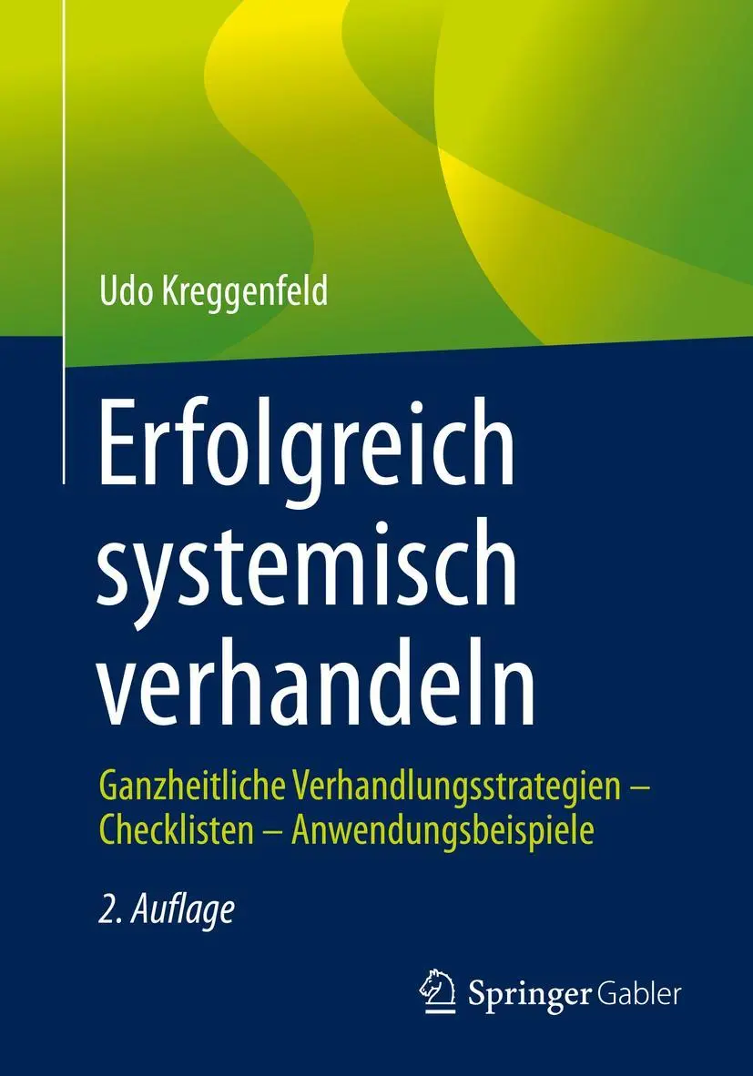 Cover: 9783658339050 | Erfolgreich systemisch verhandeln | Udo Kreggenfeld | Taschenbuch