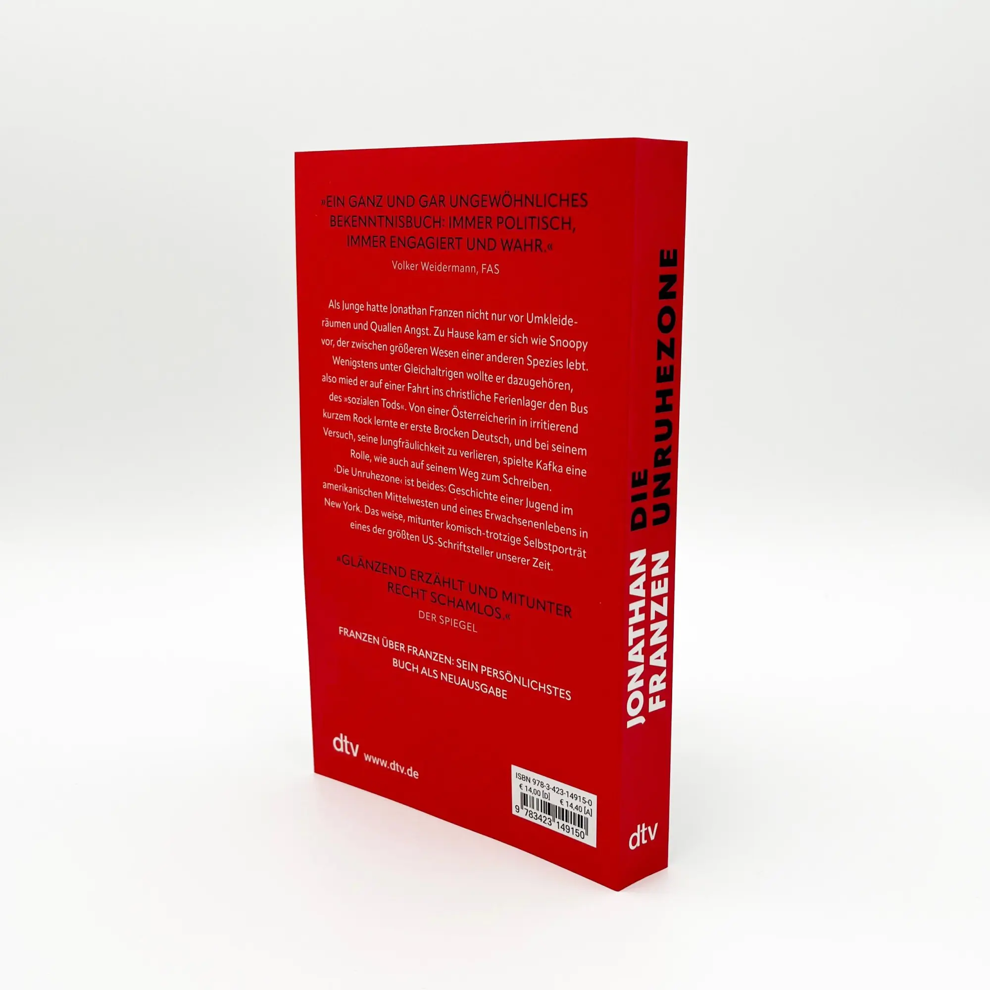 Bild: 9783423149150 | Die Unruhezone | Jonathan Franzen | Taschenbuch | 256 S. | Deutsch