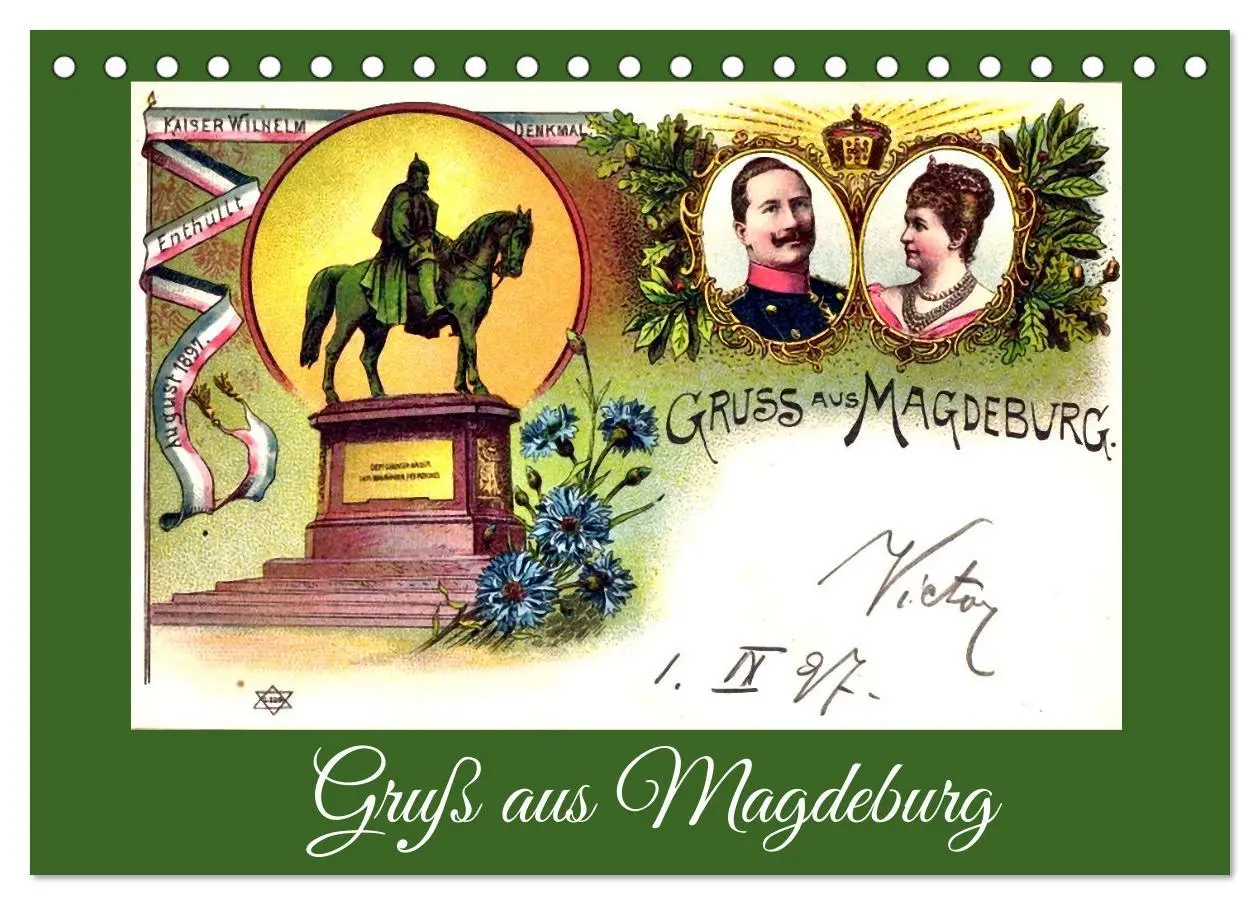 Cover: 9783457289150 | Gruß aus Magdeburg (Tischkalender 2026 DIN A5 quer), CALVENDO...