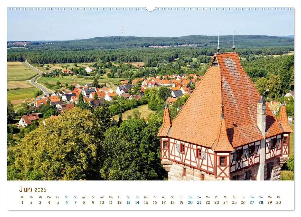 Bild: 9783457809150 | Brombachsee und Umgebung (Wandkalender 2026 DIN A2 quer), CALVENDO...