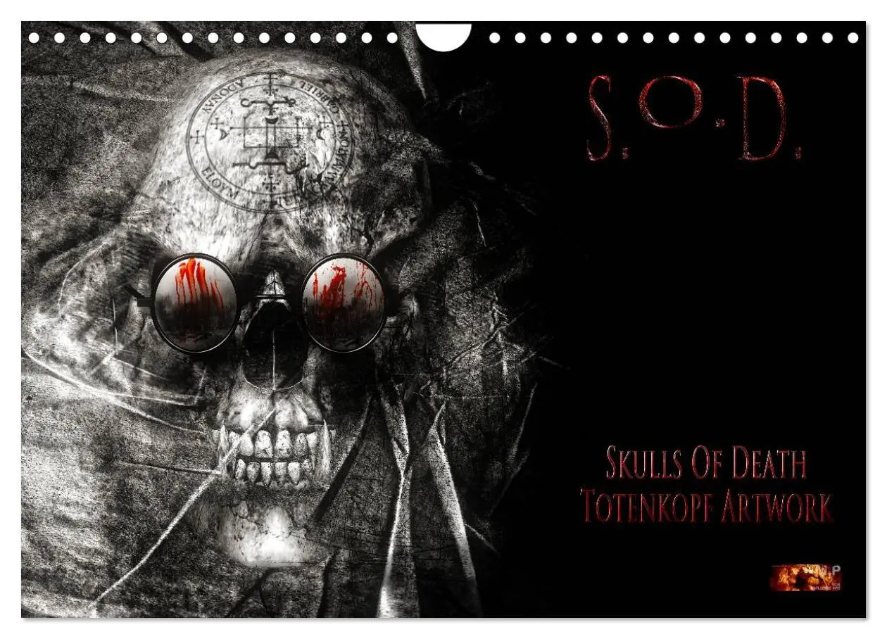 Cover: 9783516139150 | S.O.D. - Skulls Of Death Vol. II - Totenkopf Artworks (Wandkalender...
