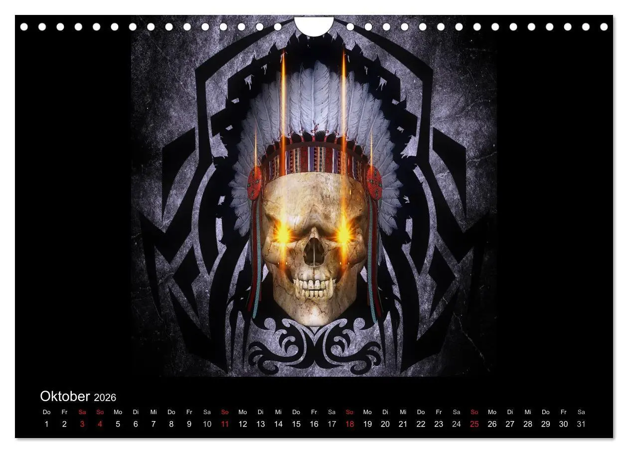 Bild: 9783516139150 | S.O.D. - Skulls Of Death Vol. II - Totenkopf Artworks (Wandkalender...
