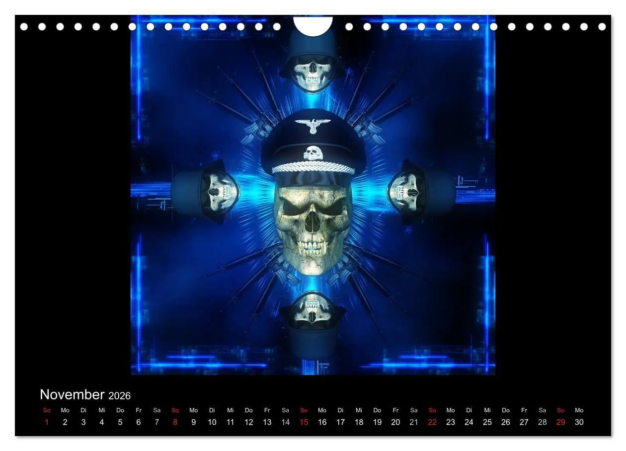Bild: 9783516139150 | S.O.D. - Skulls Of Death Vol. II - Totenkopf Artworks (Wandkalender...