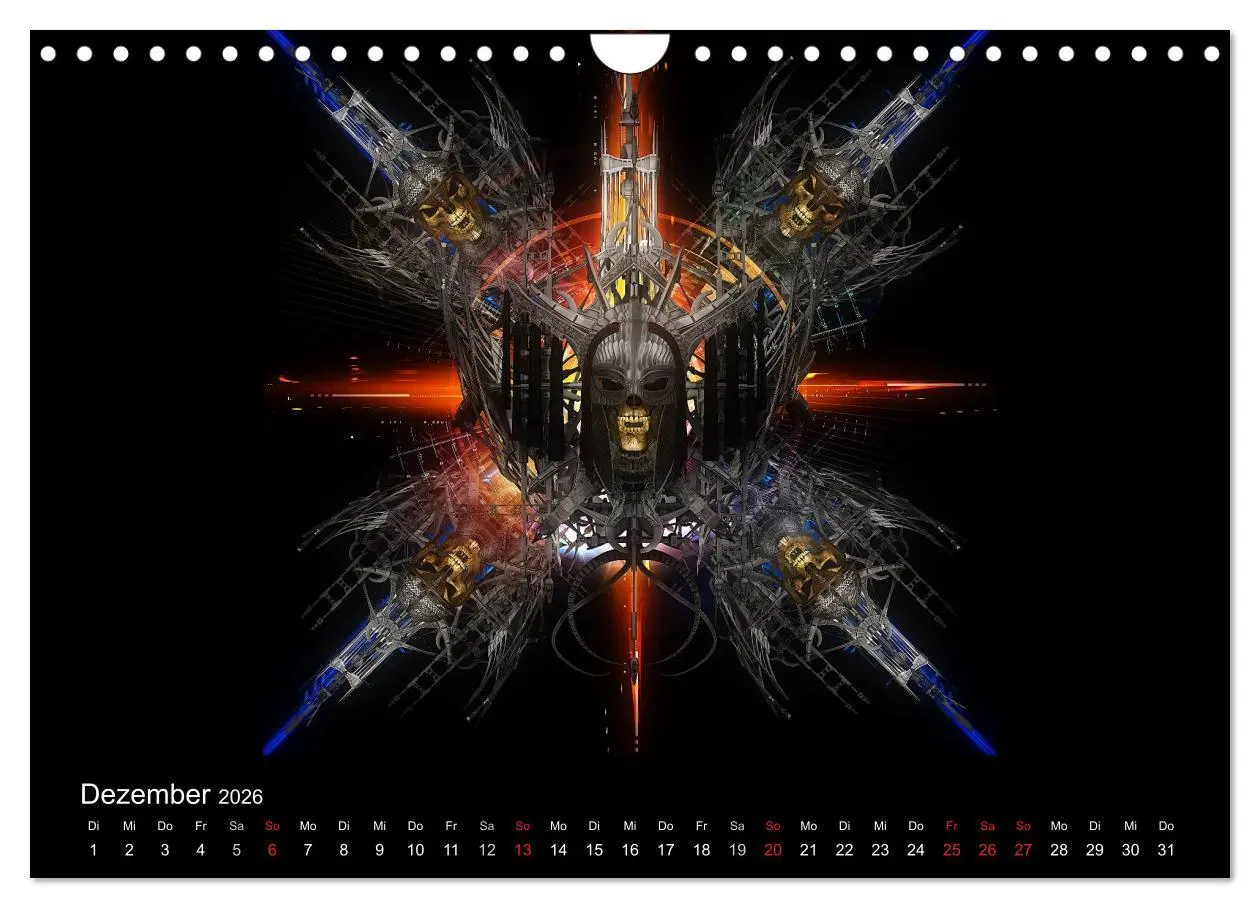 Bild: 9783516139150 | S.O.D. - Skulls Of Death Vol. II - Totenkopf Artworks (Wandkalender...