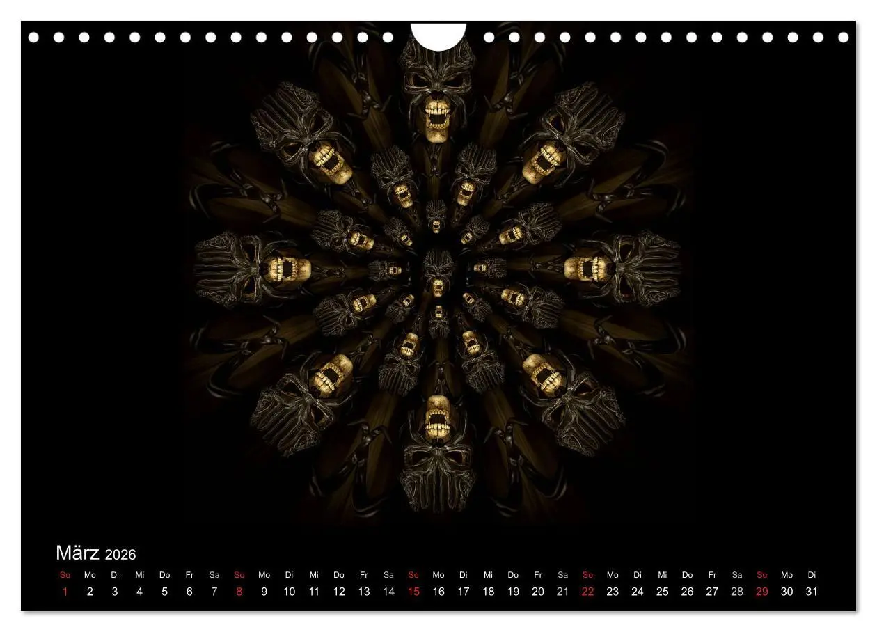 Bild: 9783516139150 | S.O.D. - Skulls Of Death Vol. II - Totenkopf Artworks (Wandkalender...