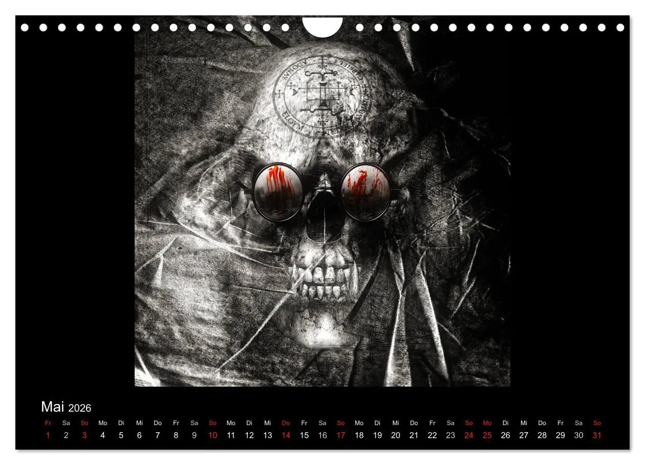 Bild: 9783516139150 | S.O.D. - Skulls Of Death Vol. II - Totenkopf Artworks (Wandkalender...