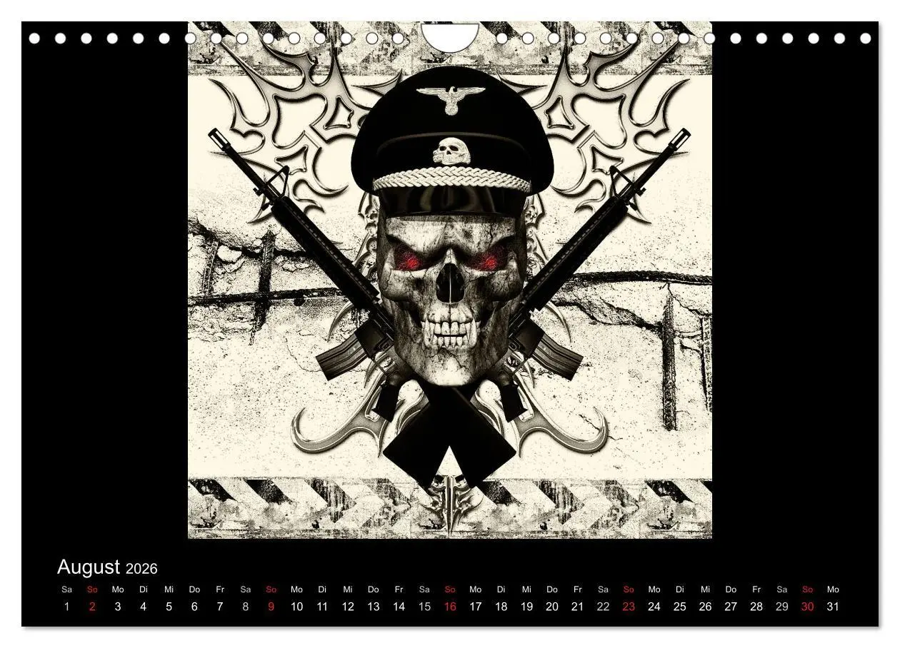 Bild: 9783516139150 | S.O.D. - Skulls Of Death Vol. II - Totenkopf Artworks (Wandkalender...