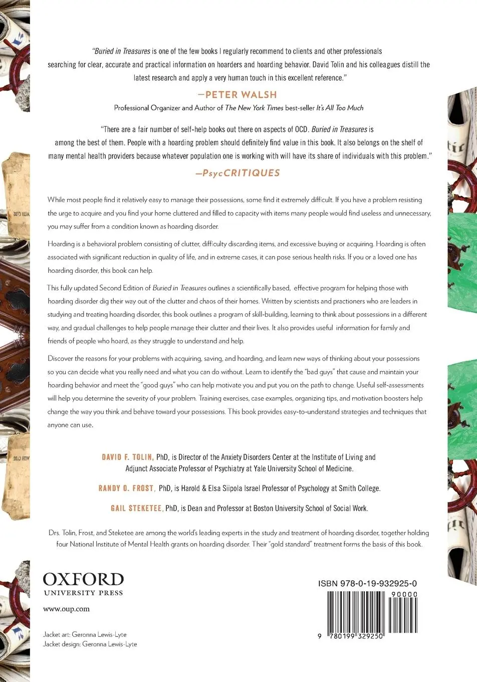 Rückseite: 9780199329250 | Buried in Treasures | David Tolin (u. a.) | Taschenbuch | Englisch