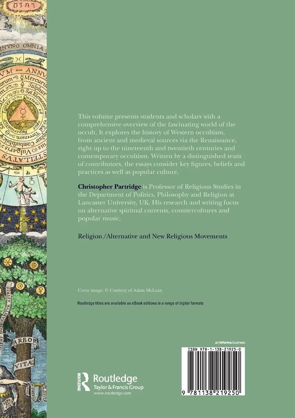 Rückseite: 9781138219250 | The Occult World | Christopher Partridge | Taschenbuch | Englisch