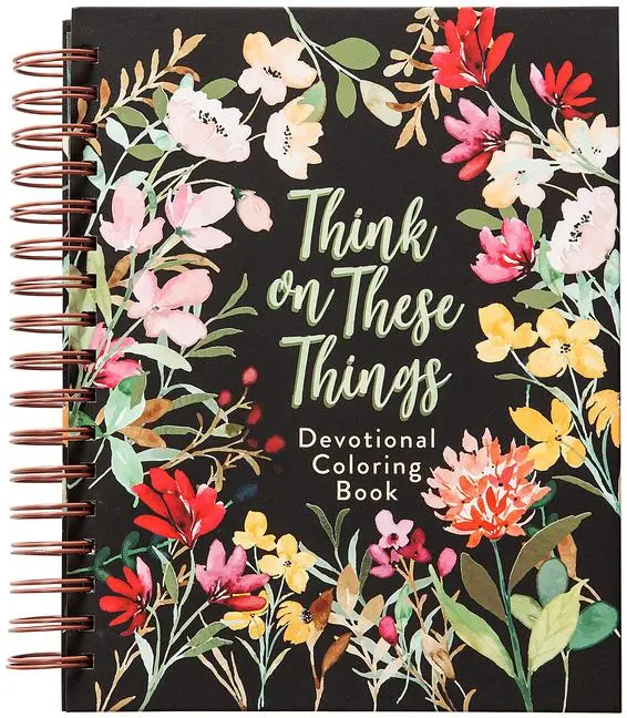 Cover: 9781424569250 | Think on These Things | Devotional Coloring Book | Expressions | Buch