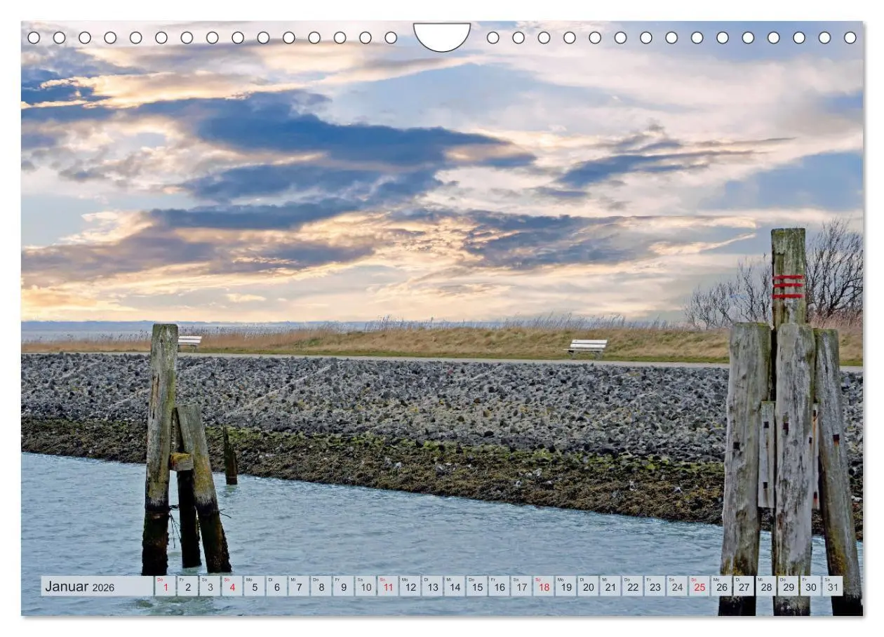 Bild: 9783457729250 | Langeoog - Natur Pur (Wandkalender 2026 DIN A4 quer), CALVENDO...