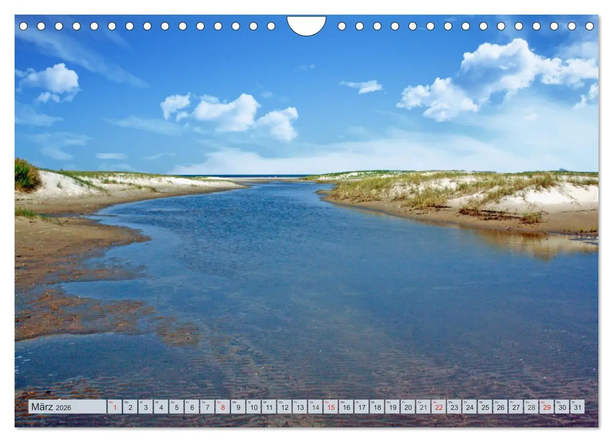 Bild: 9783457729250 | Langeoog - Natur Pur (Wandkalender 2026 DIN A4 quer), CALVENDO...