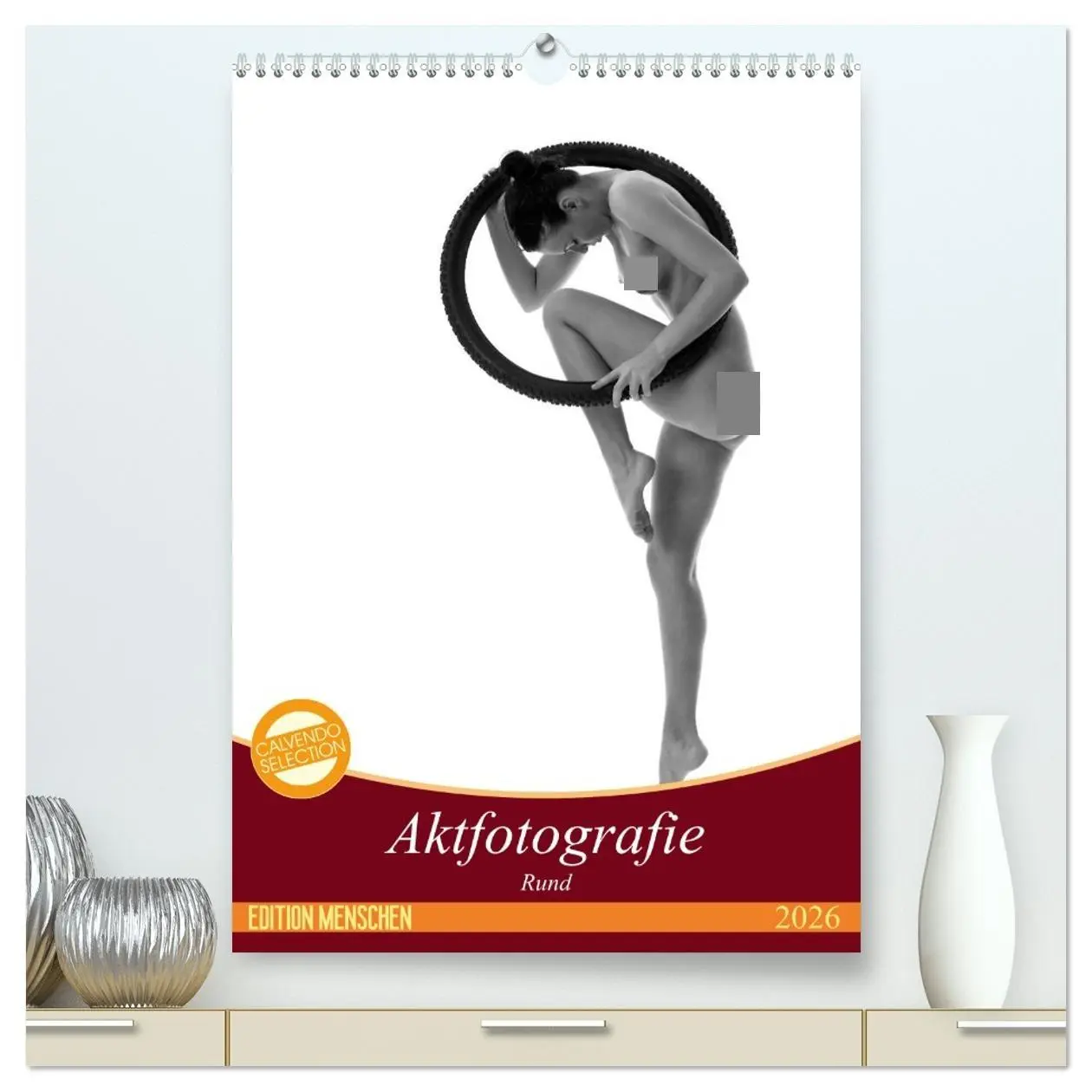 Cover: 9783516439250 | Rund - Aktfotografie (hochwertiger Premium Wandkalender 2026 DIN A2...