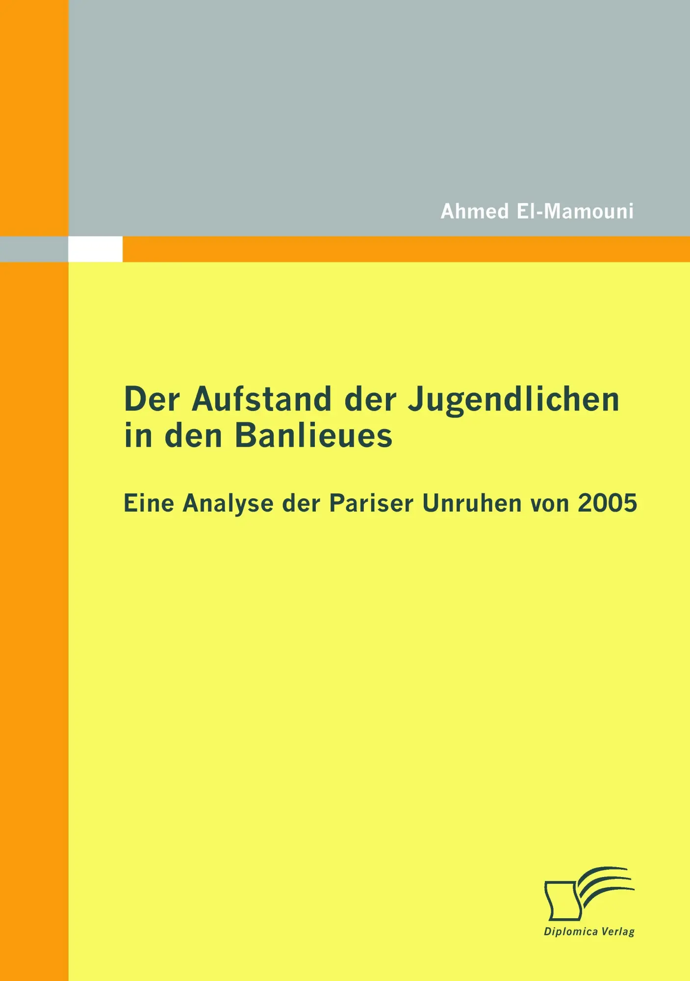 Cover: 9783836689250 | Der Aufstand der Jugendlichen in den Banlieues: Eine Analyse der...
