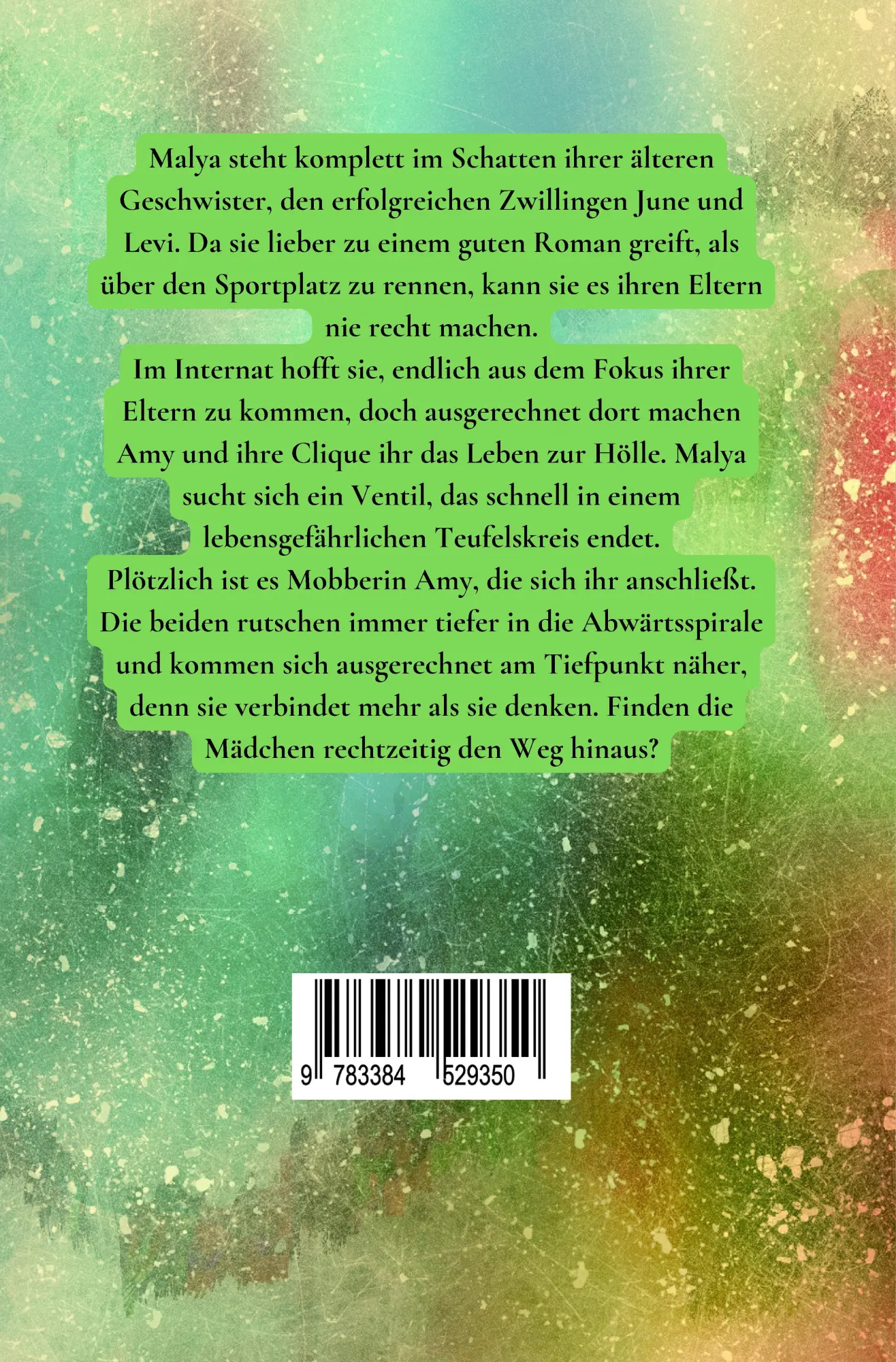 Rückseite: 9783384529350 | Das Zerbrechen meines Herzens | Lea-Sophie Schwarzat | Taschenbuch