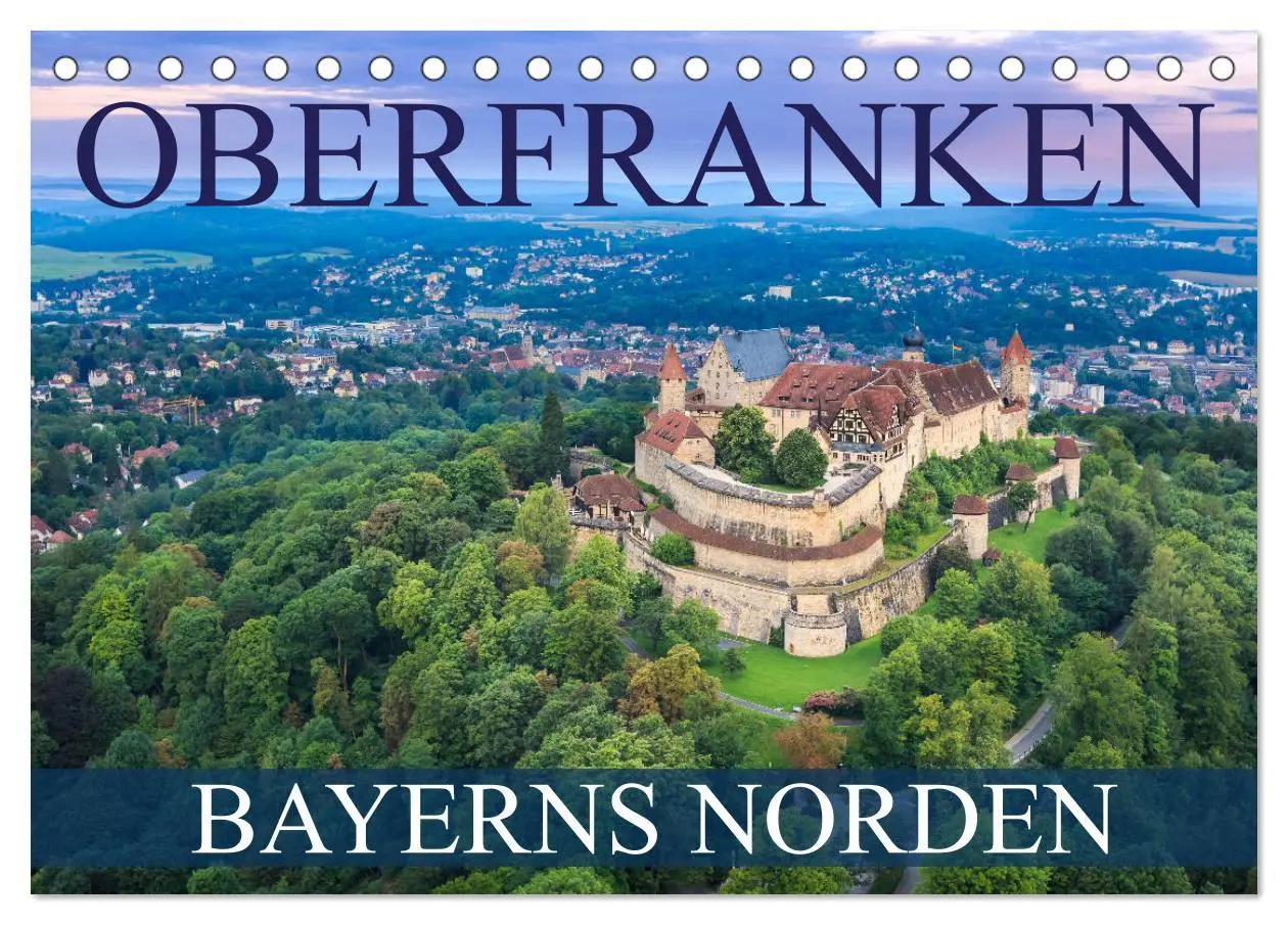 Cover: 9783457409350 | Oberfranken - Bayerns Norden (Tischkalender 2026 DIN A5 quer),...