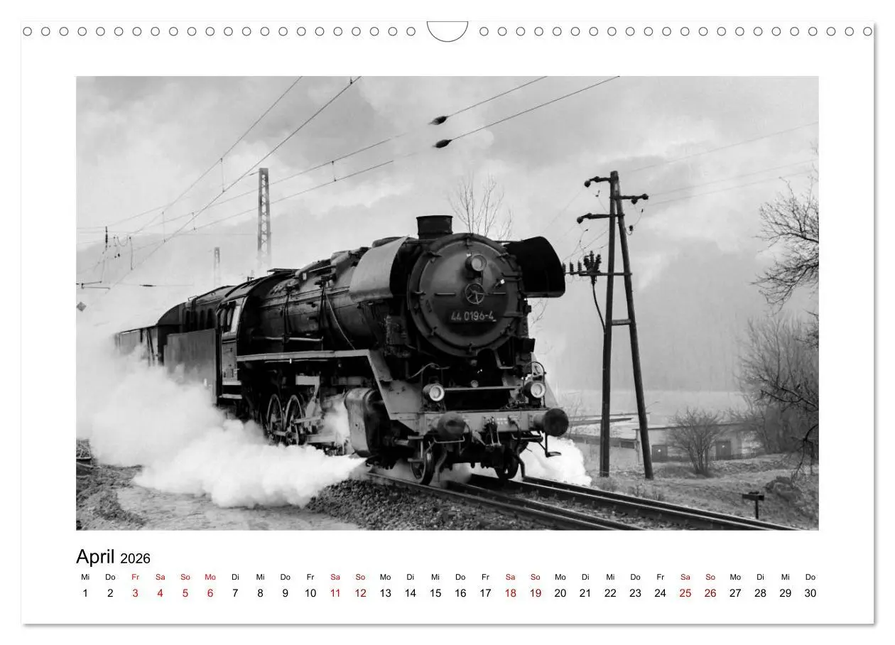 Bild: 9783457889350 | Baureihe 44.0 im Einsatz (Wandkalender 2026 DIN A3 quer), CALVENDO...