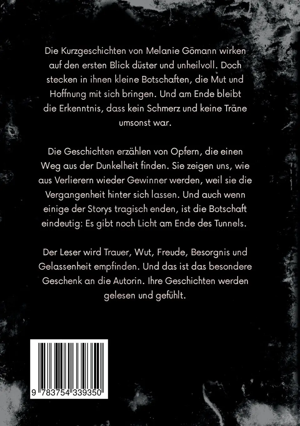 Rückseite: 9783754339350 | Wolfsgedanken | Melanie Gömann | Taschenbuch | Paperback | 290 S.