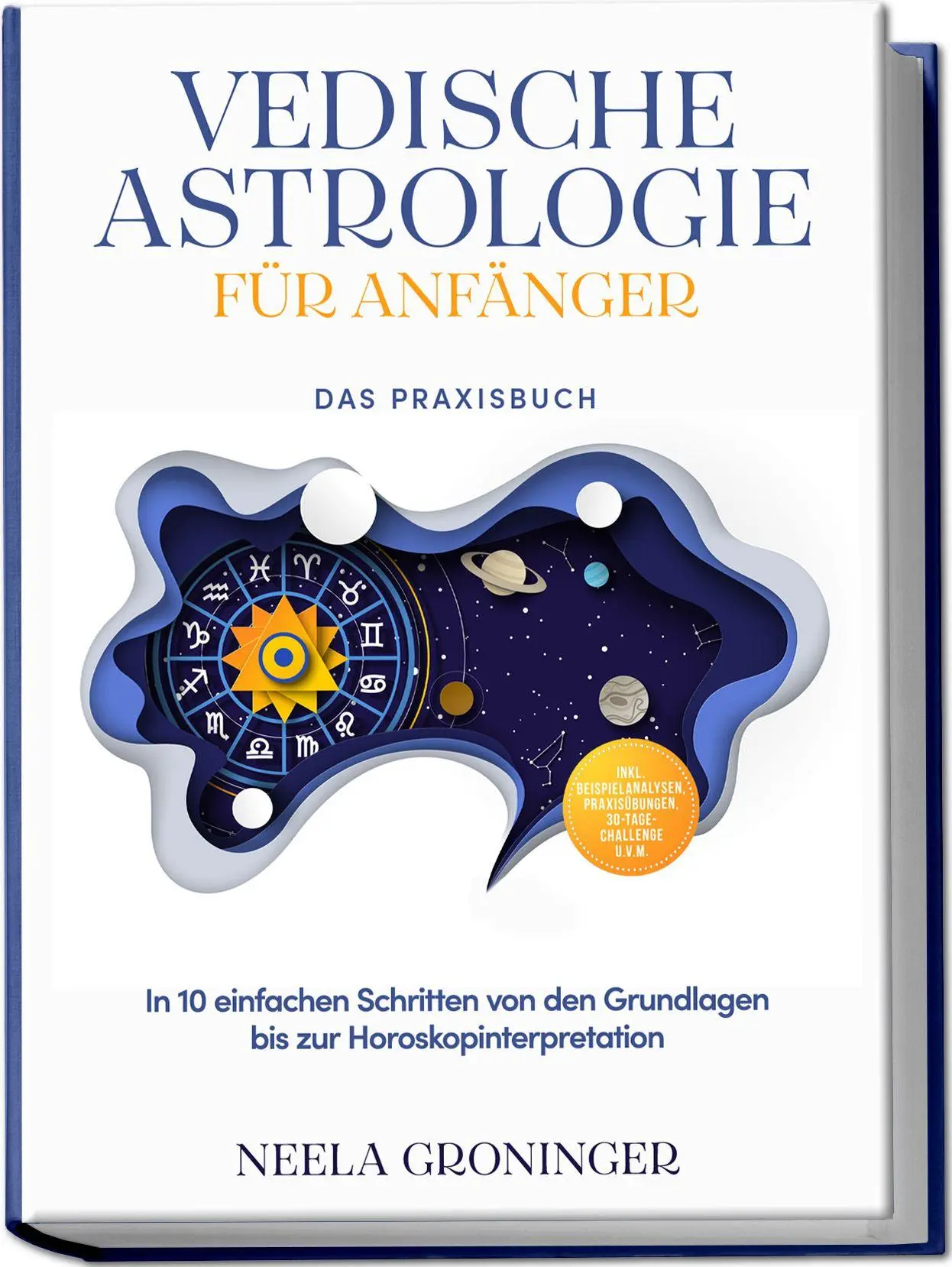 Cover: 9783757619350 | Vedische Astrologie für Anfänger - Das Praxisbuch: In 10 einfachen...