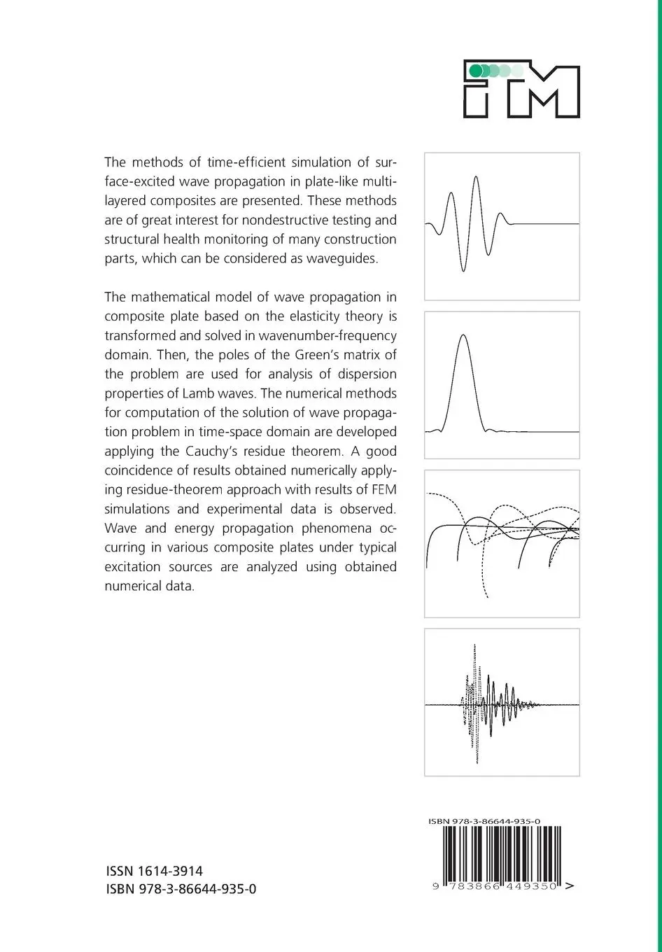 Rückseite: 9783866449350 | Time-efficient Simulation of Surface-excited Guided Lamb Wave...