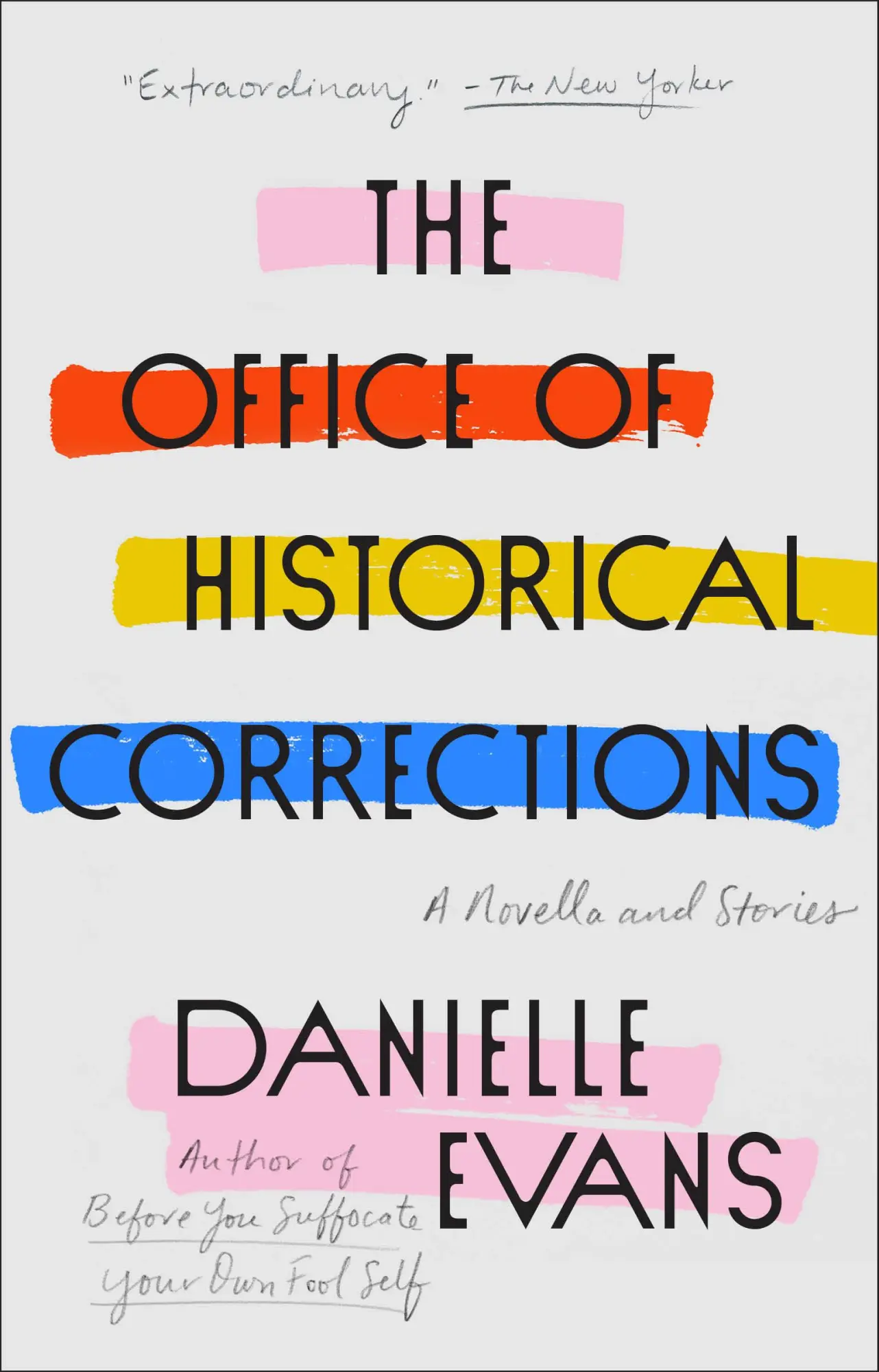 Cover: 9780593189450 | The Office of Historical Corrections | A Novella and Stories | Evans