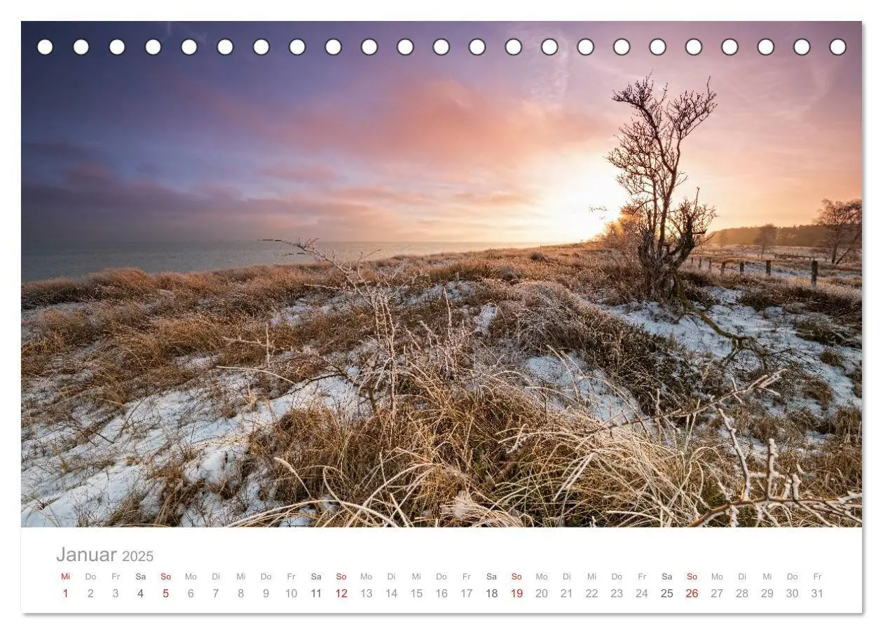 Bild: 9783435619450 | Lichtreise durch Schleswig-Holstein (Tischkalender 2025 DIN A5...