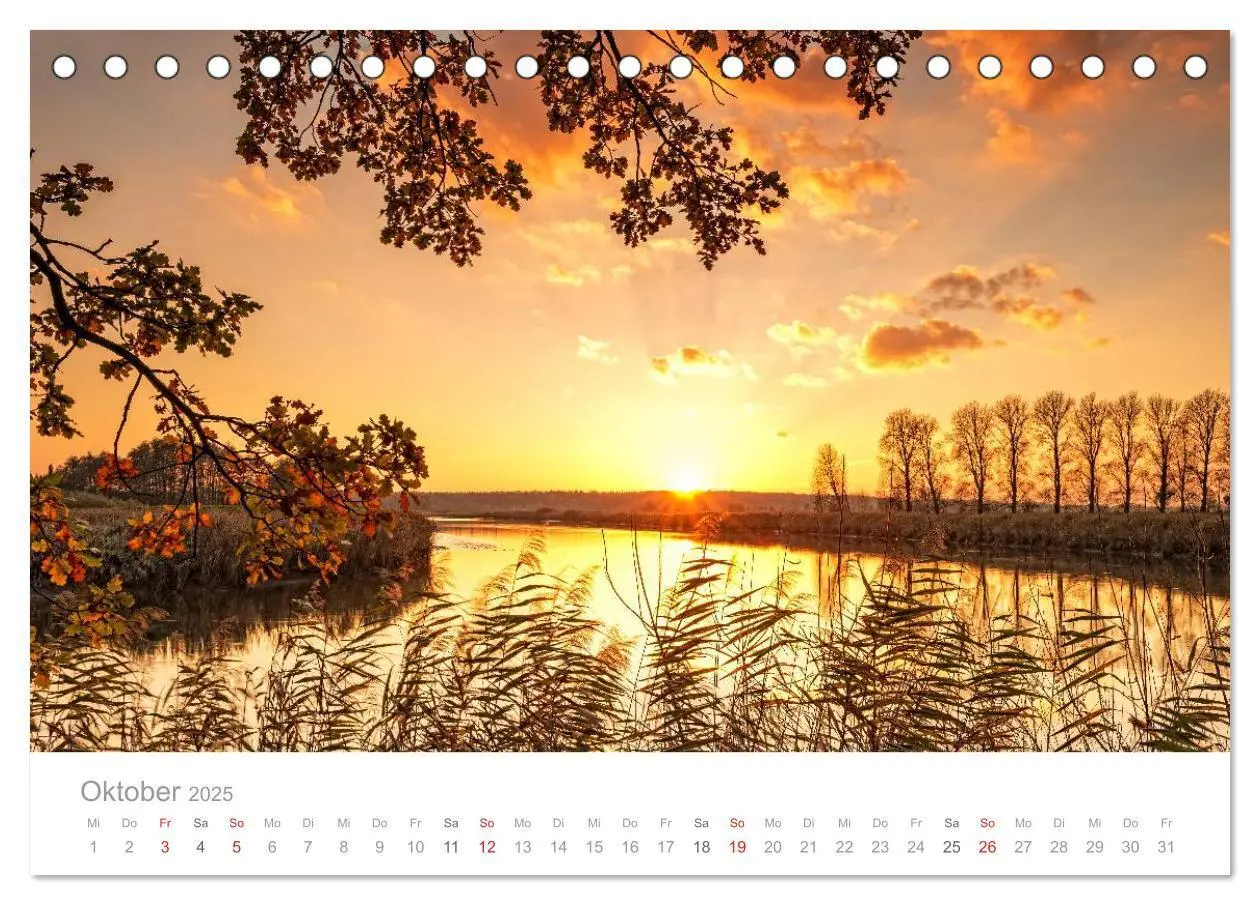 Bild: 9783435619450 | Lichtreise durch Schleswig-Holstein (Tischkalender 2025 DIN A5...