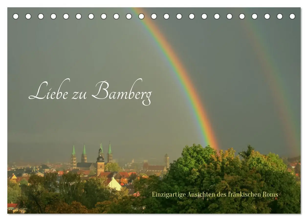 Cover: 9783457569450 | Liebe zu Bamberg (Tischkalender 2026 DIN A5 quer), CALVENDO...