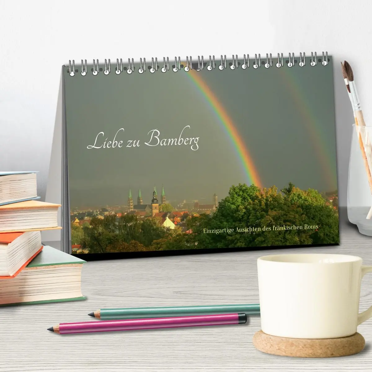 Bild: 9783457569450 | Liebe zu Bamberg (Tischkalender 2026 DIN A5 quer), CALVENDO...