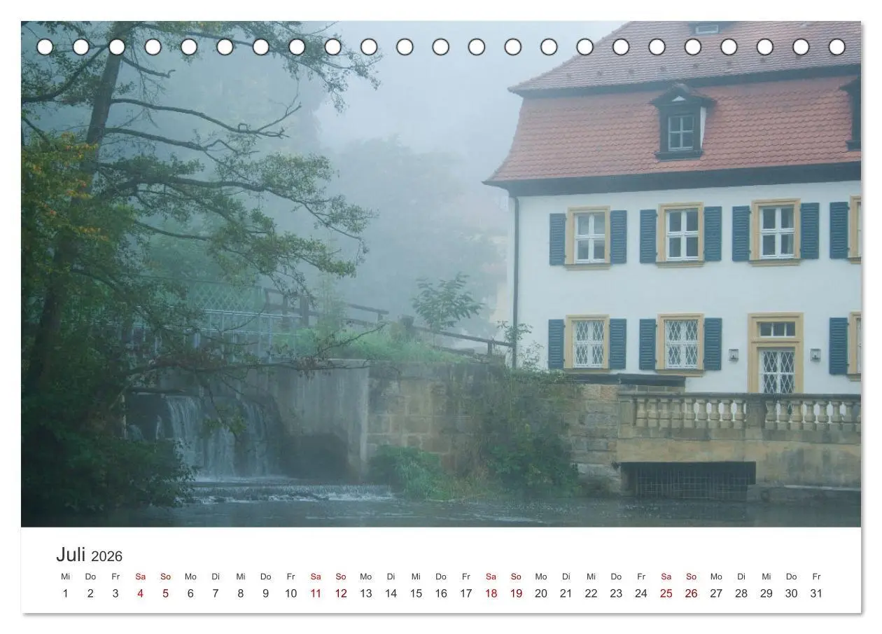 Bild: 9783457569450 | Liebe zu Bamberg (Tischkalender 2026 DIN A5 quer), CALVENDO...